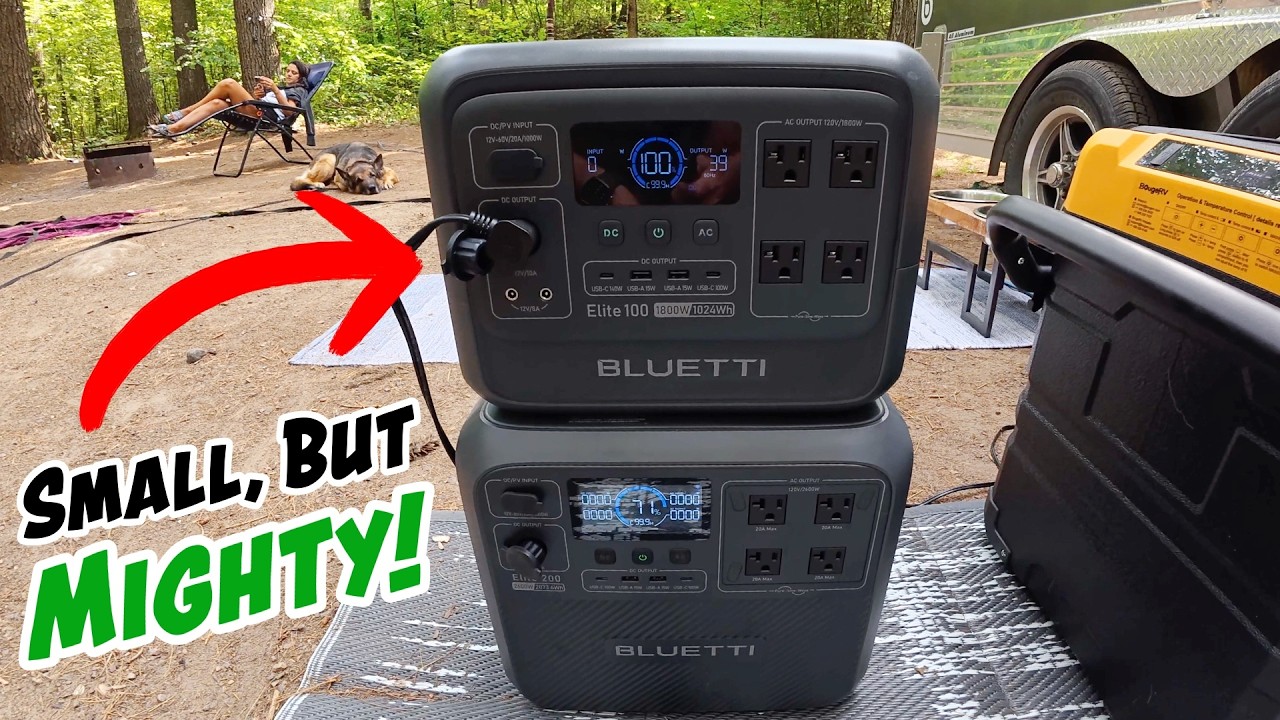 Is the Bluetti Elite 100 V2 Worth It? | Camping & Outdoor Power Test