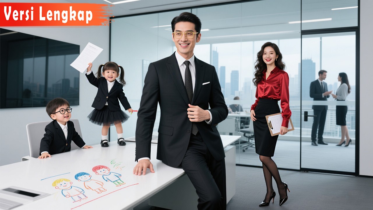 💥CEO terkaya terkejut! Pelamar kerja adalah one-night stand-nya, 3 anak memanggilnya Ayah!