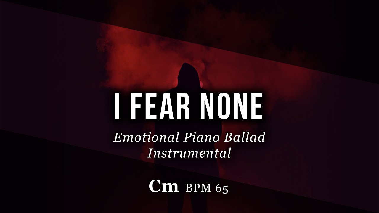 Sad Emotional Piano Ballad Instrumental in C minor – “I Fear None” | Adele Piano Type Beat