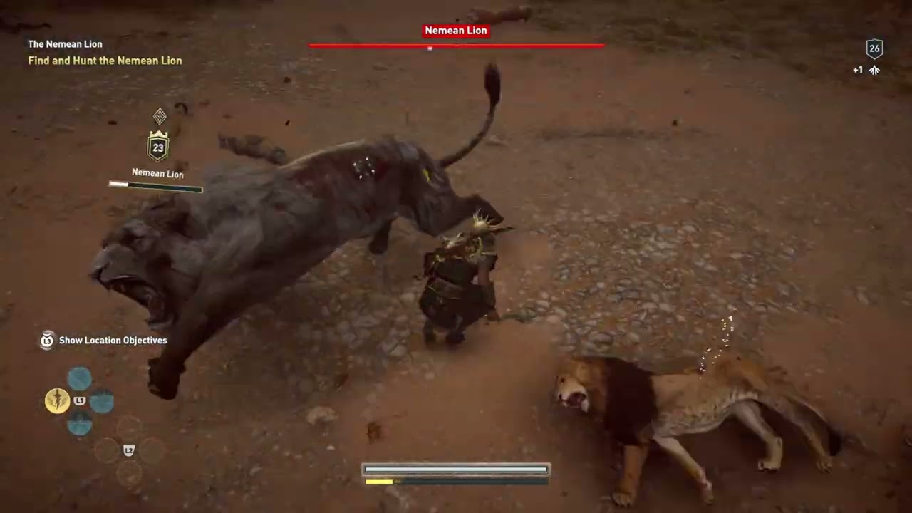 4K – Assassin’s Creed Odyssey – The Nemean Lion – Level 23