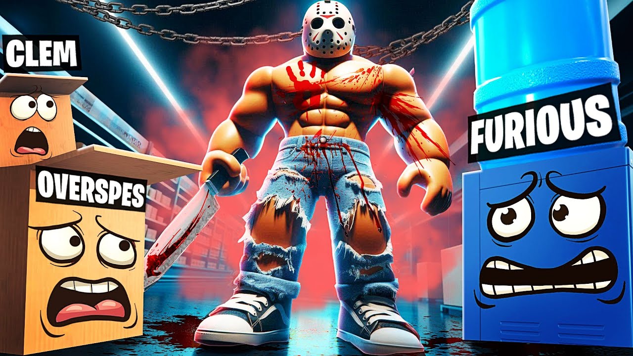 CACHE-CACHE EFFRAYANT AVEC DES OBJETS DANS ROBLOX