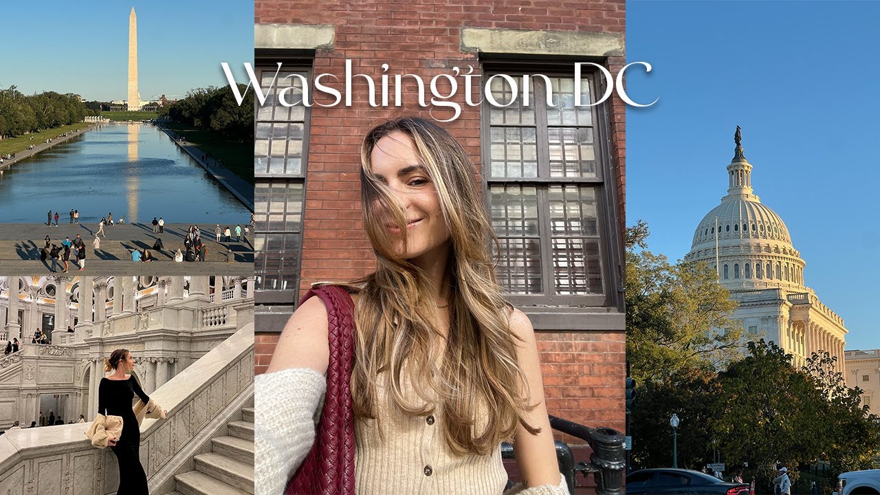 WASHINGTON DC: városnézés, Fehér Ház, múzeumok és shopping🇺🇸