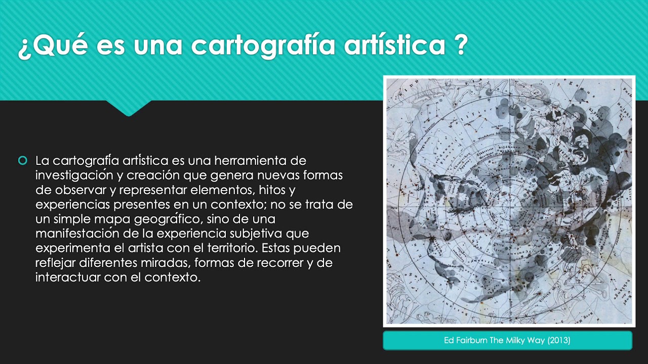 Cartografía Artística