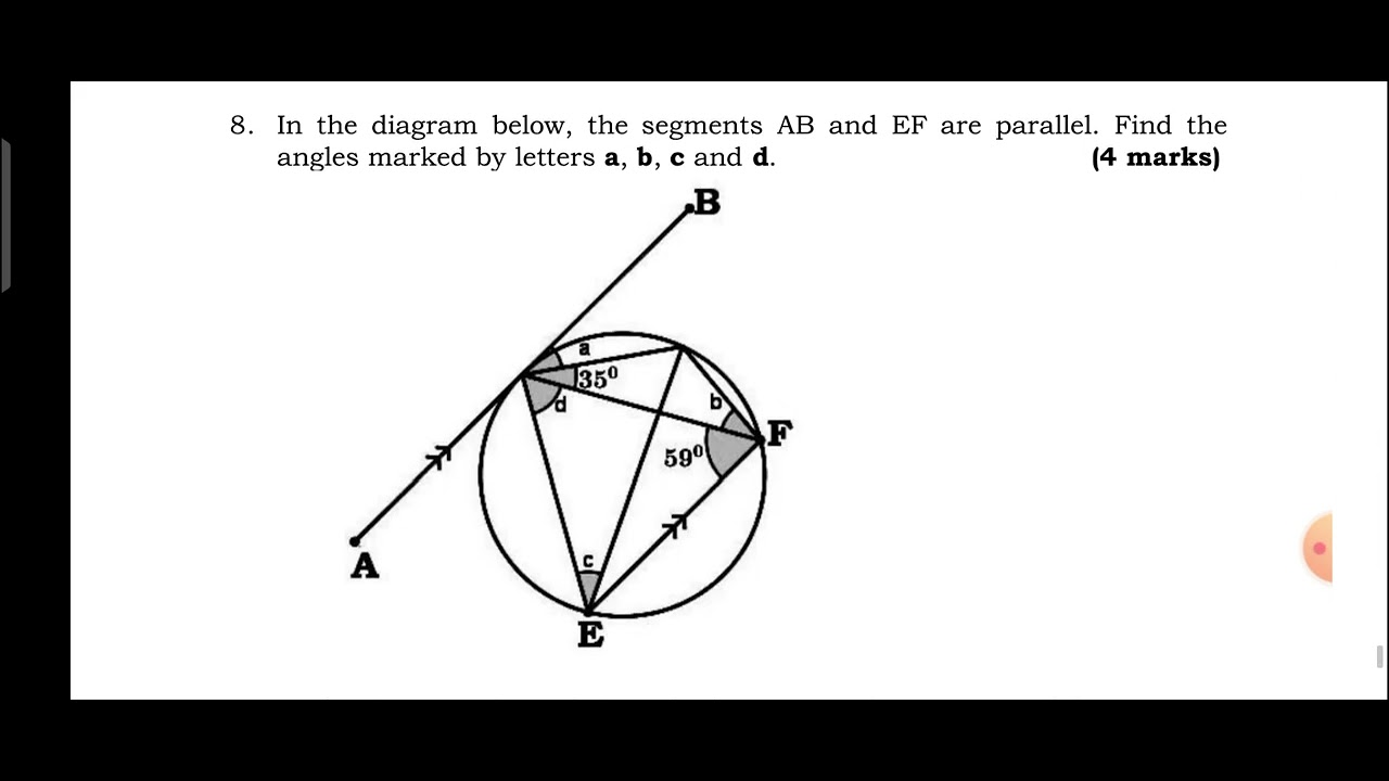 Maths National Examination Ordinary level 2023-2024 Answers NESA EXAM