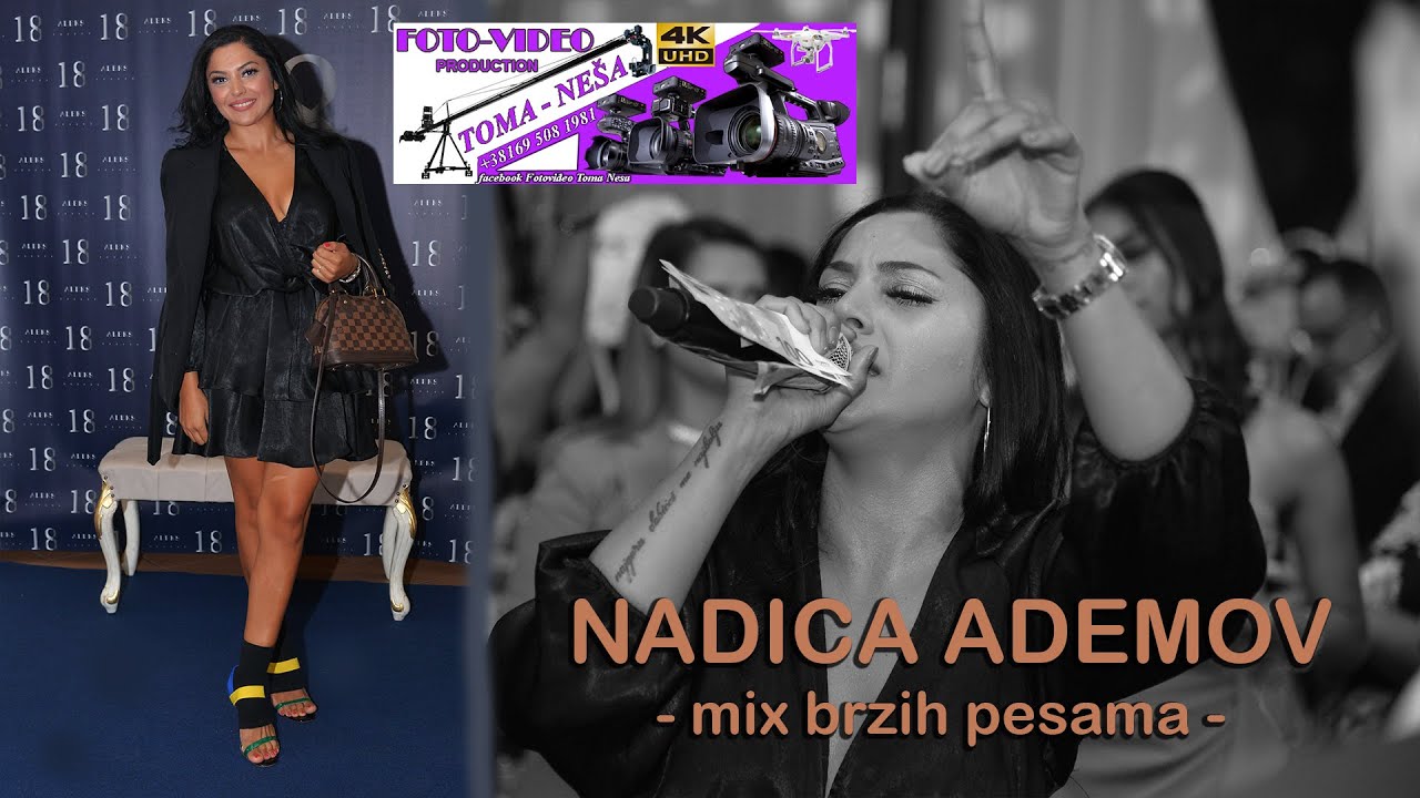 Nadica Ademov - mix brzih pesama- studio Toma Nesa