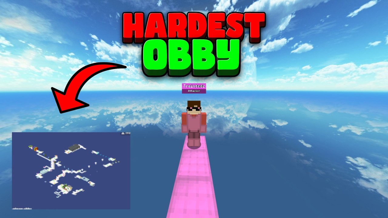 Я попытался пройти самое сложное обби для двух игроков!!