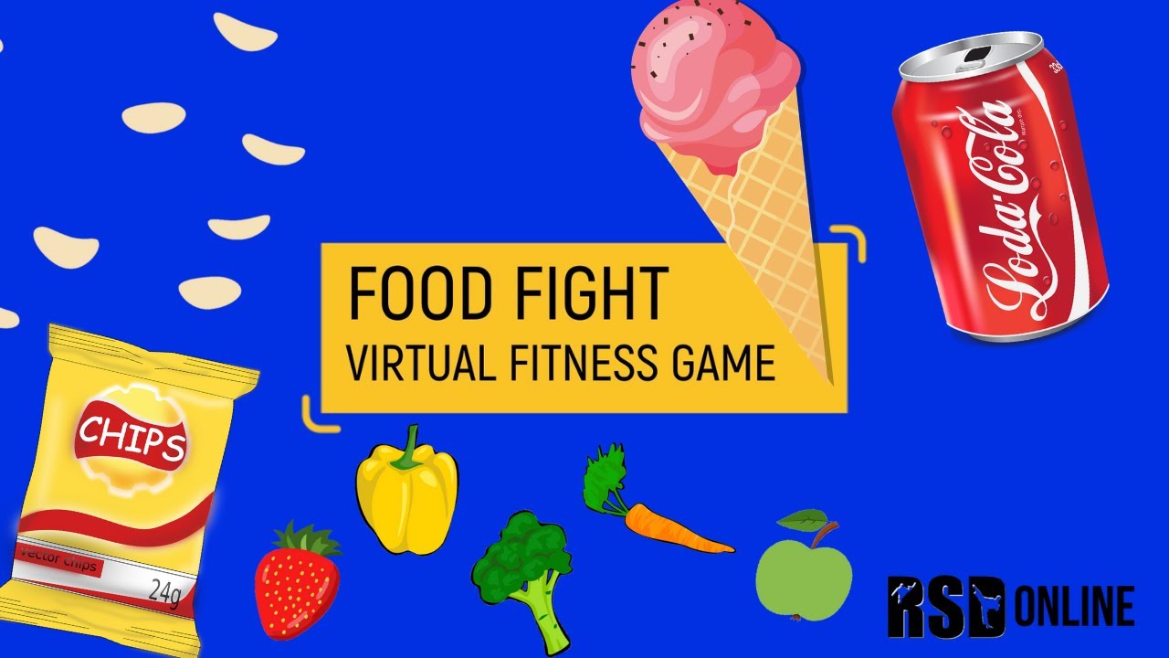 Food Fight - Virtual Fitness Health Workout (Get Active Games)