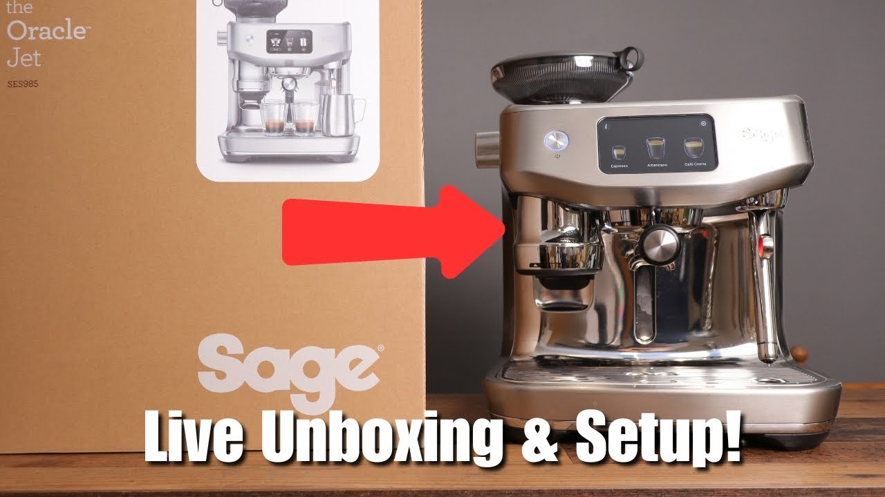 How to Setup the Breville Oracle Jet (live)
