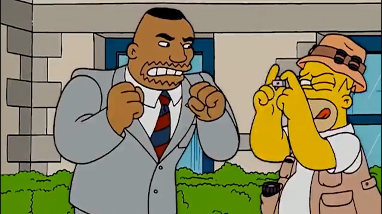 심슨 대놓고 파파라치