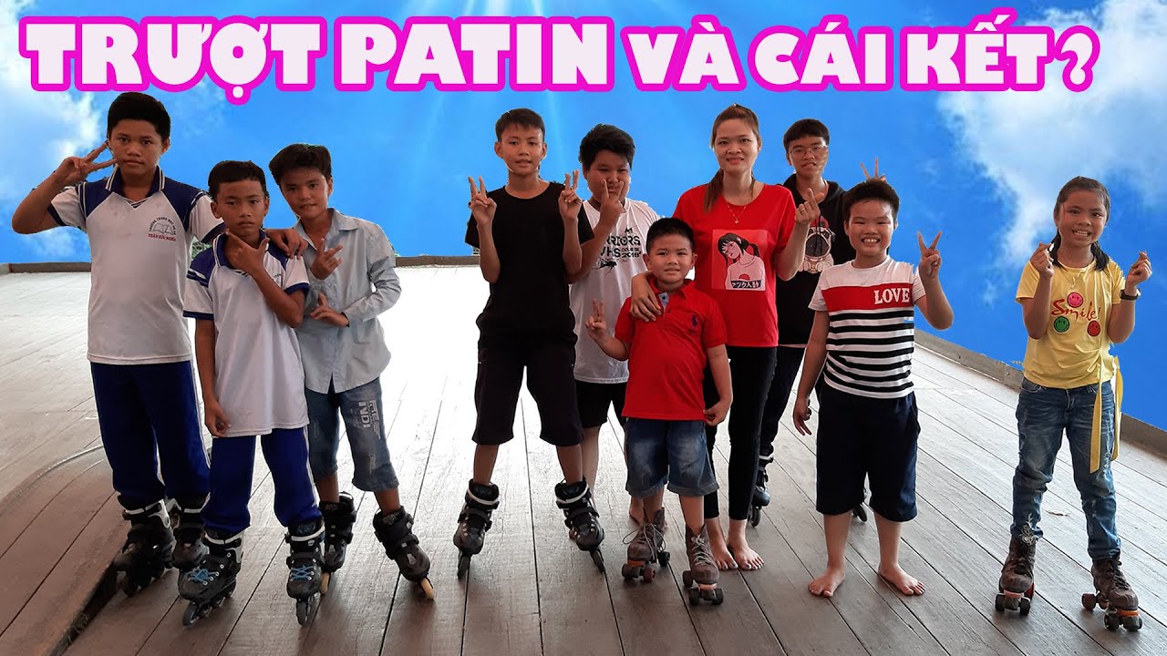 Mẹ Kế Tốt Bụng - Lần Đầu Trượt Patin Cùng 500Anh Em #trangandvinhtv