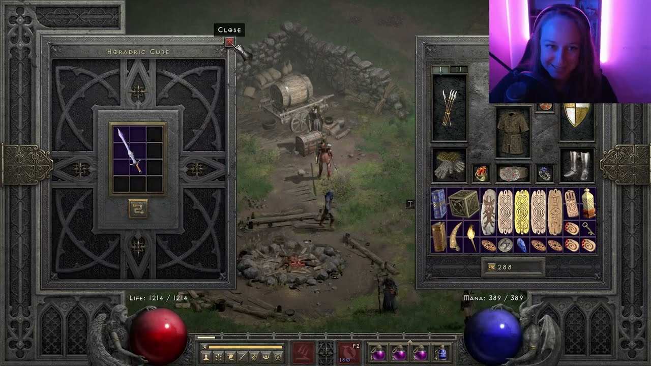 Lo's luck in D2R is proven! Rolling stuff for viewers