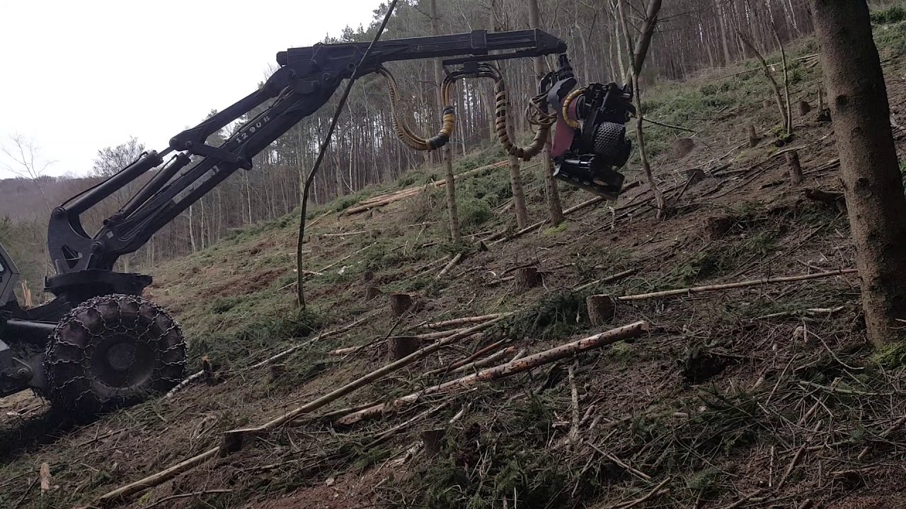Charlier Harvester&Tigercat 610E(2)