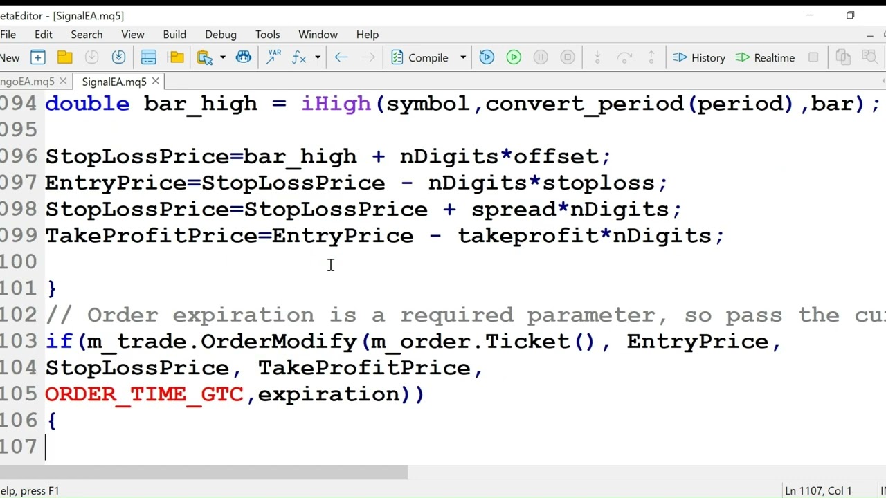 MQL4 MQL5 Course: How to modify pending limit order in MQL5?