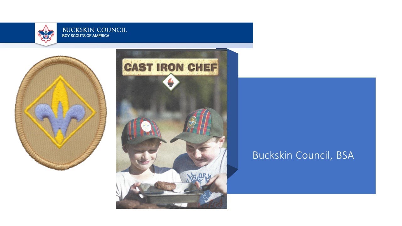 Webelos Cast Iron Chef   Buckskin Council