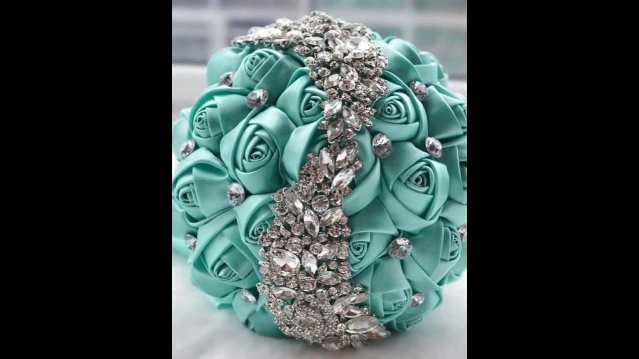wedding hand flowers Bouquet/how to make wedding bouquet