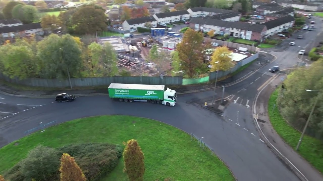 #GwyneddShipping #MAN Truck Newport - Welsh Drones
