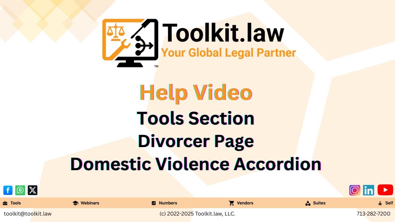 How Lawyers Can Document Domestic Violence Cases Securely Toolkit.law Divorcer Tool