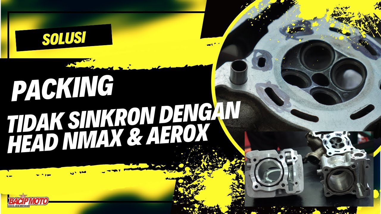 BORE UP AEROX NMAX PAKING BOCOR   LUBANG AIR GA SAMA ?? NIH SOLUSINYA