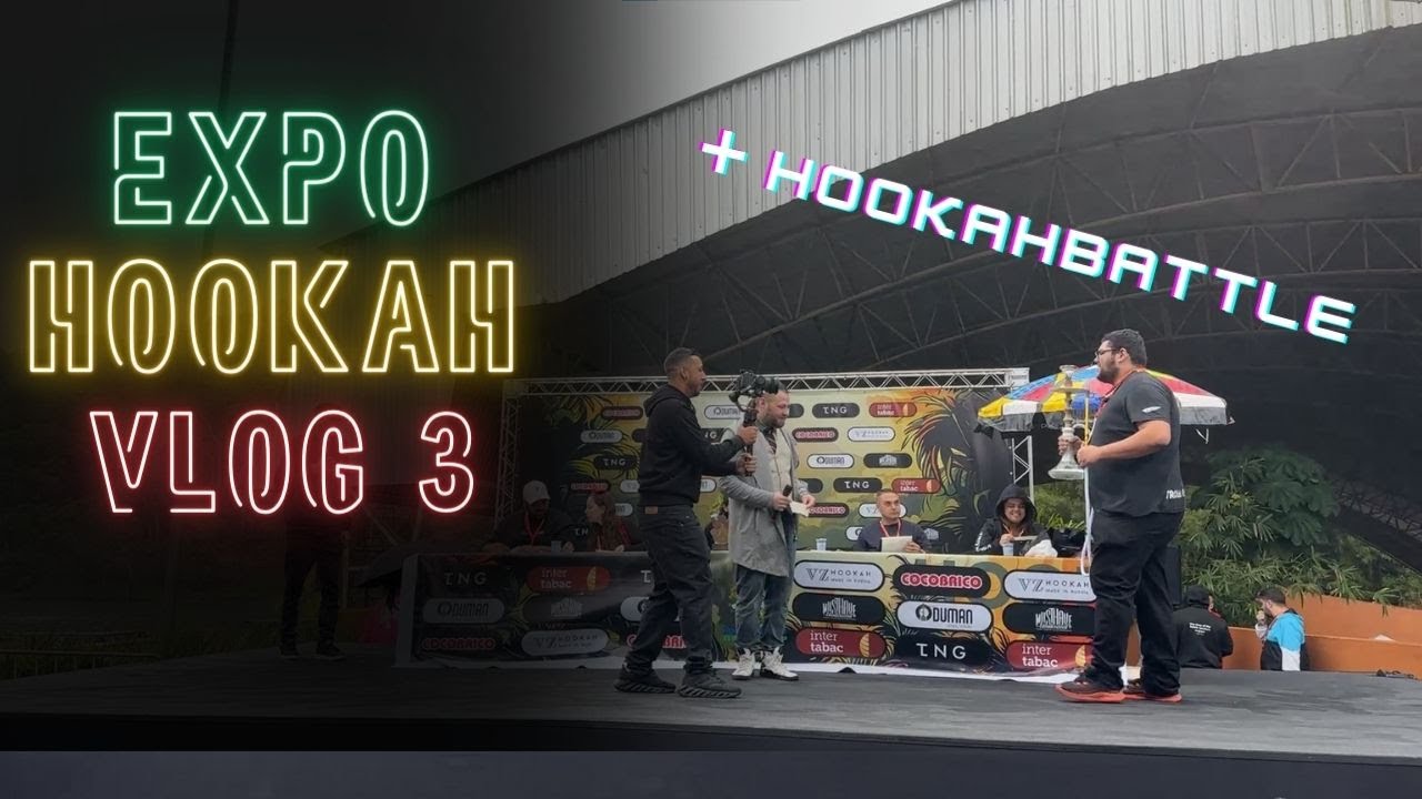 Expohookah +@hookahbattle ultimo dia de evento!