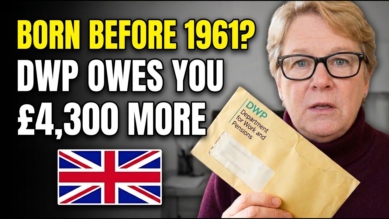 BORN BEFORE 1961? DWP is Withholding Up To &pound;4,300 a Year From UK Pensioners (Here's How to Claim It)