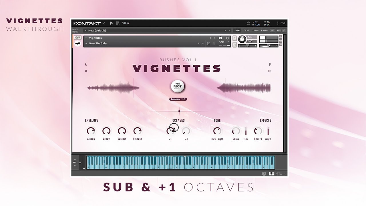 Walkthrough - VIGNETTES | Nostalgic Multi-layer instrument for Kontakt Player
