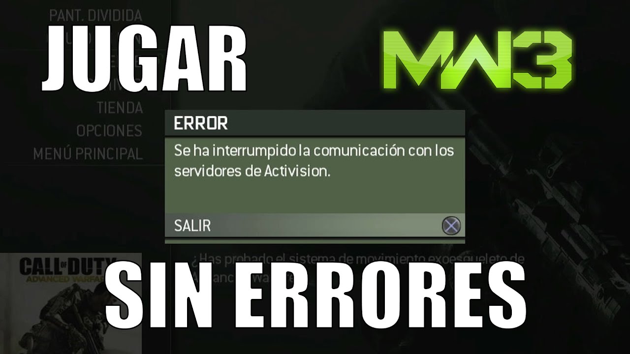 COMO JUGAR MODERN WARFARE 3 EN PS3 SIN ERRORES | MW3 | Sierr4 |