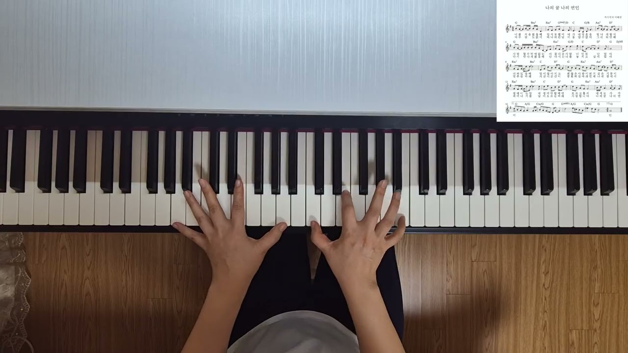 나의 꿈 나의 연인 ( 작사 작곡 이혜란 )