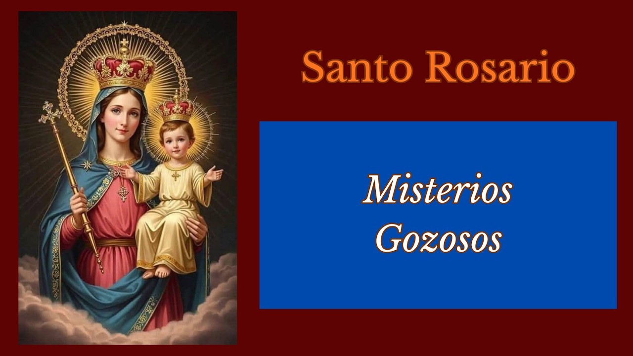 Santo Rosario de hoy. Sábado 14 de marzo. Misterios Gozosos