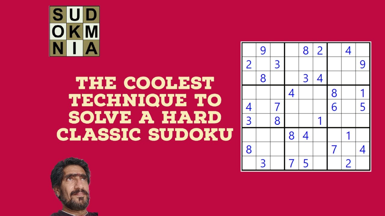 Remote Pairs - Coolest technique to solve a hard Classic Sudoku