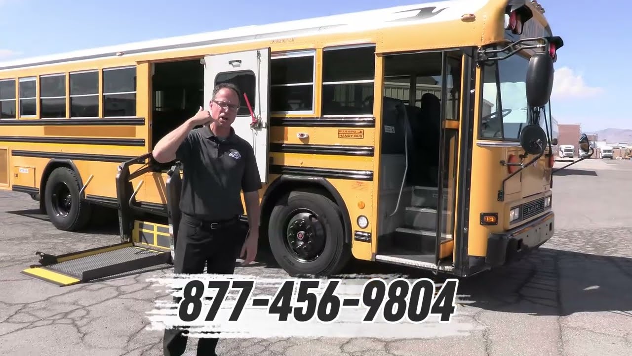 2007 Blue Bird Lift Equipped School Bus B45809