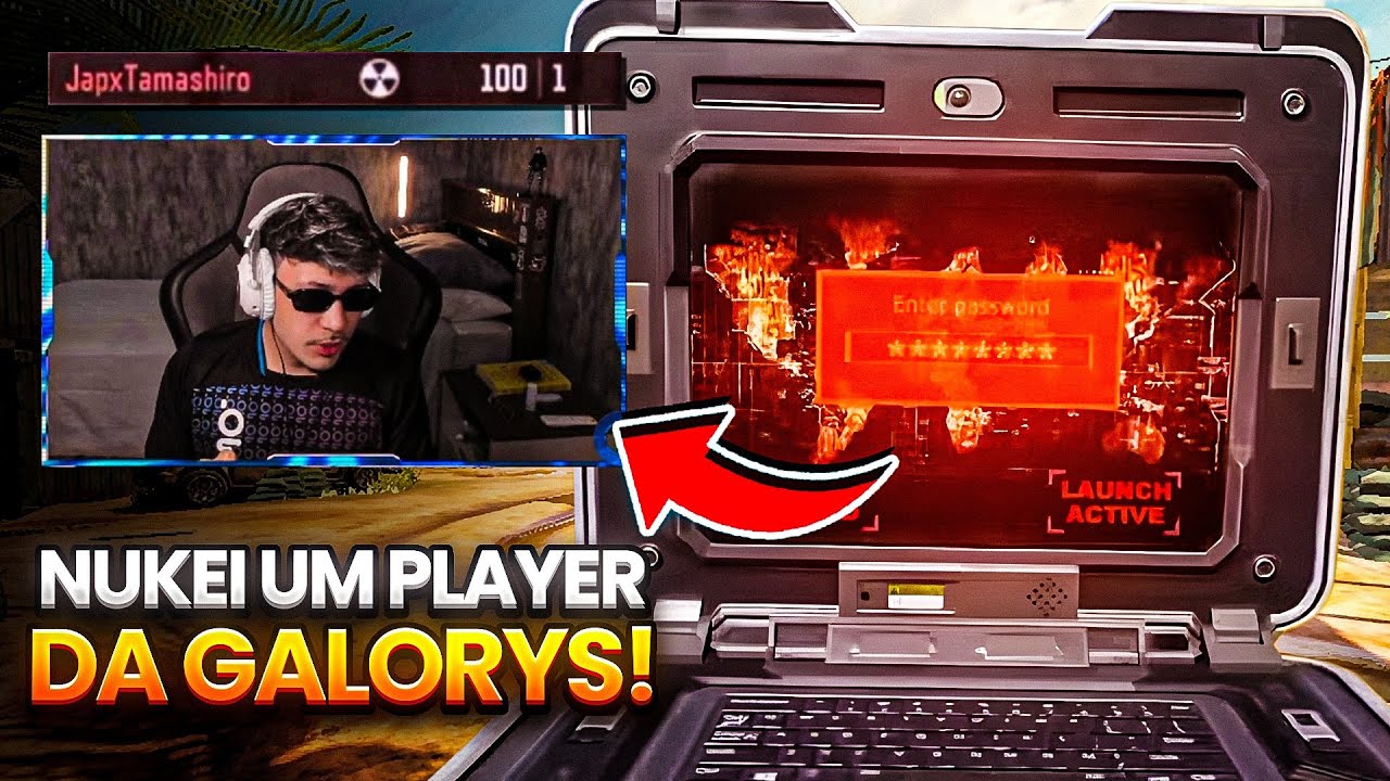 NUKEI UM PRO PLAYER DA GALORYS NO COD MOBILE!
