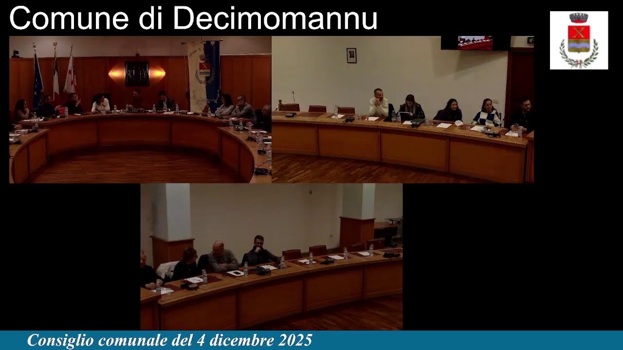 Consiglio comunale di Decimomannu