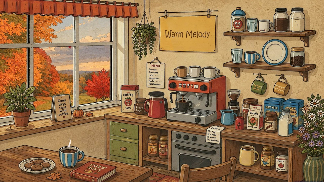 The last days of August 🍂☕ Autumn Lofi for Sleep, Study & Healing