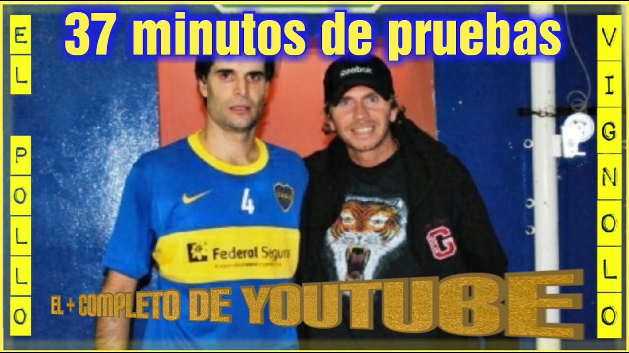 El Pollo VIGNOLO es hincha de BOCA - El vídeo mas completo de YouTube