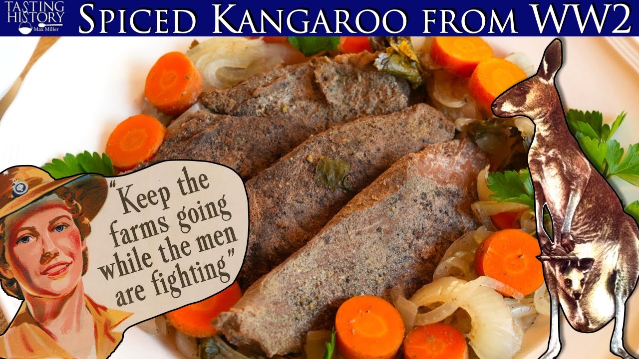 Cooking Kangaroo on the World War 2 Australian Home Front