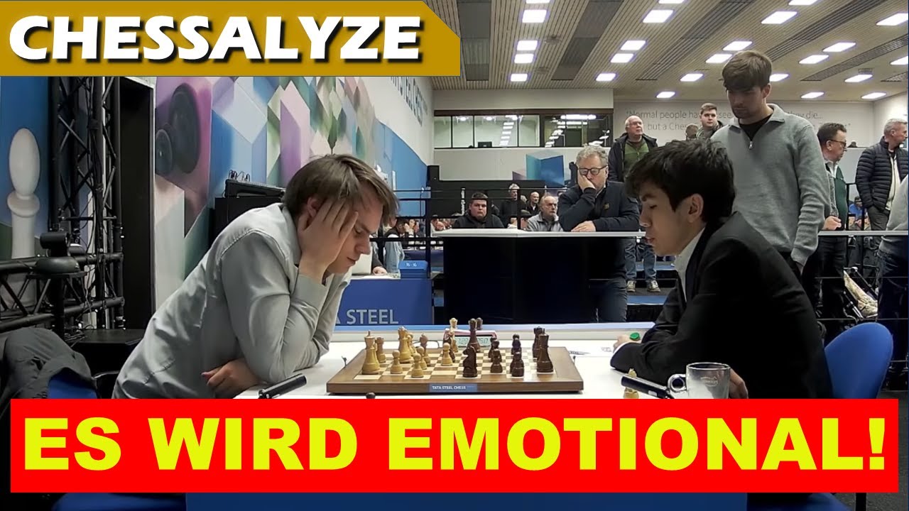 Einfach nur beeindruckend! | Blübaum vs Sindarov | Tata Steel Chess Wijk aan Zee Runde 4