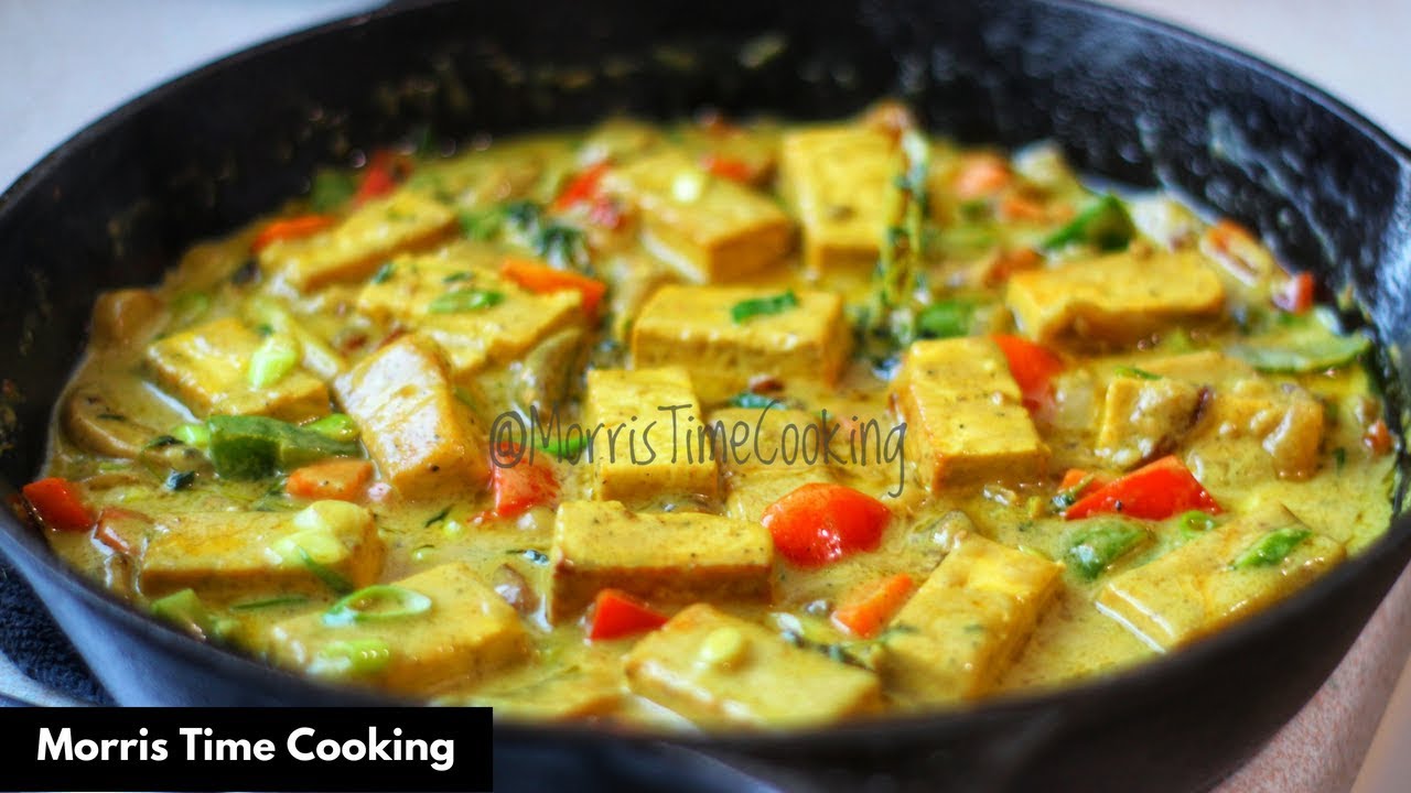 Coconut Curried Tofu | Plant Based  | Lesson #140 | Morris Time Cooking