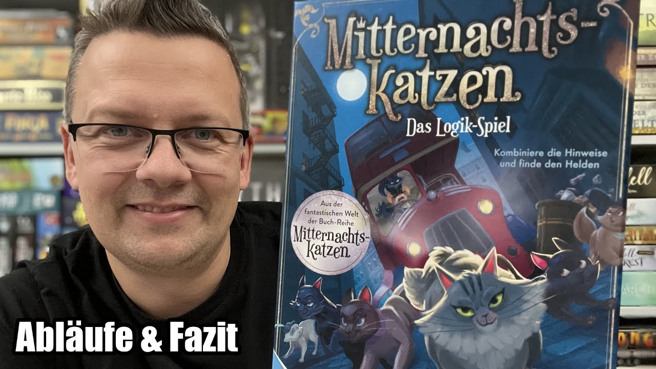 Mitternachtskatzen (Thinkfun) - Die erfolgreiche Buchreihe jetzt als Logikspiel bzw. Denkspiel