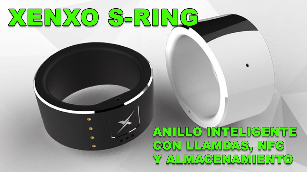 XENXO S-RING: ANILLO INTELIGENTE CON LLAMADAS, ALMACENAMIENTO Y NFC