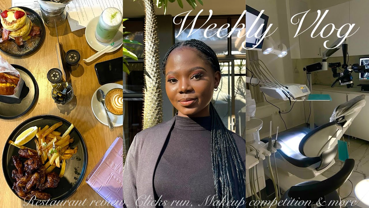 WEEKLY VLOG: restaurant review, clicks run, makeup competition💄dentist visit | #weeklyvlog 
