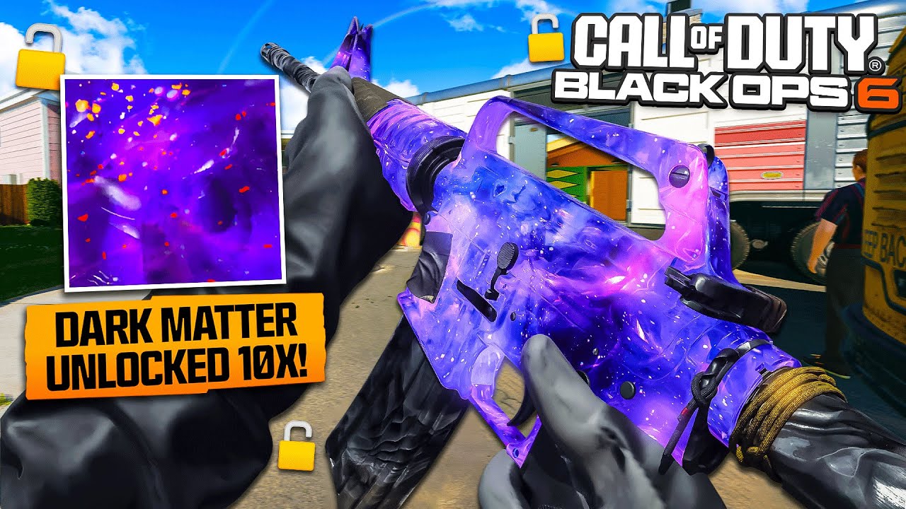 UNLOCKING DARK MATTER 10 TIMES in ONE VIDEO! (Black Ops 6 Unlocking Dark Matter for Subscribers)