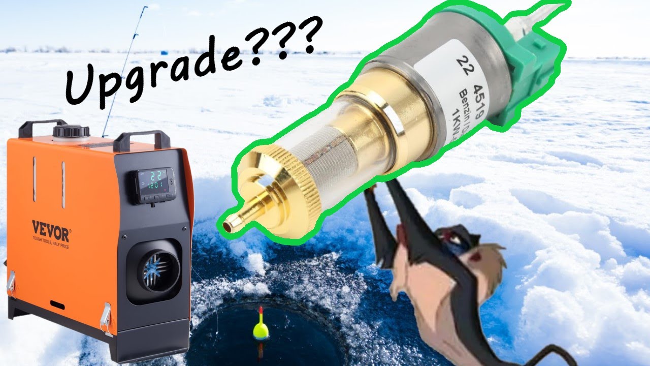 Is this Diesel Heater Fuel Pump Upgrade Worth it? #dieselheater #fuelpump #icefishing #vevor #pump