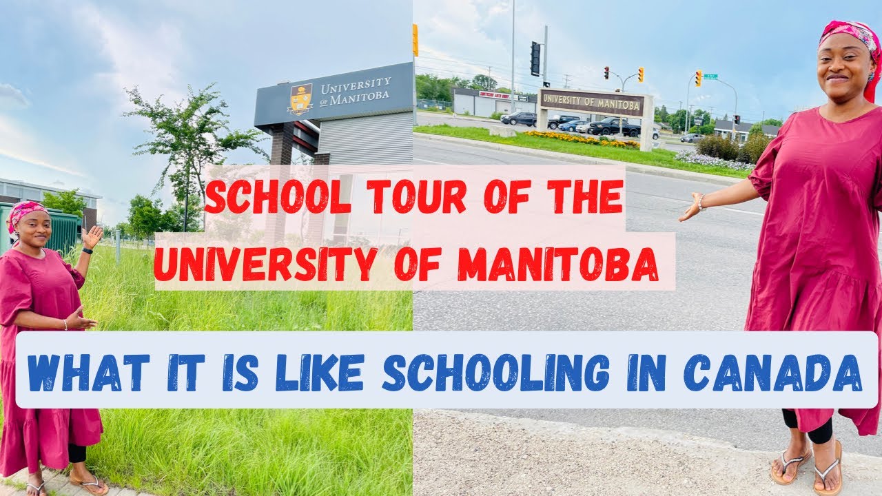 School Tour of The University of Manitoba | What It Is Like Schooling in Canada | Life in Manitoba