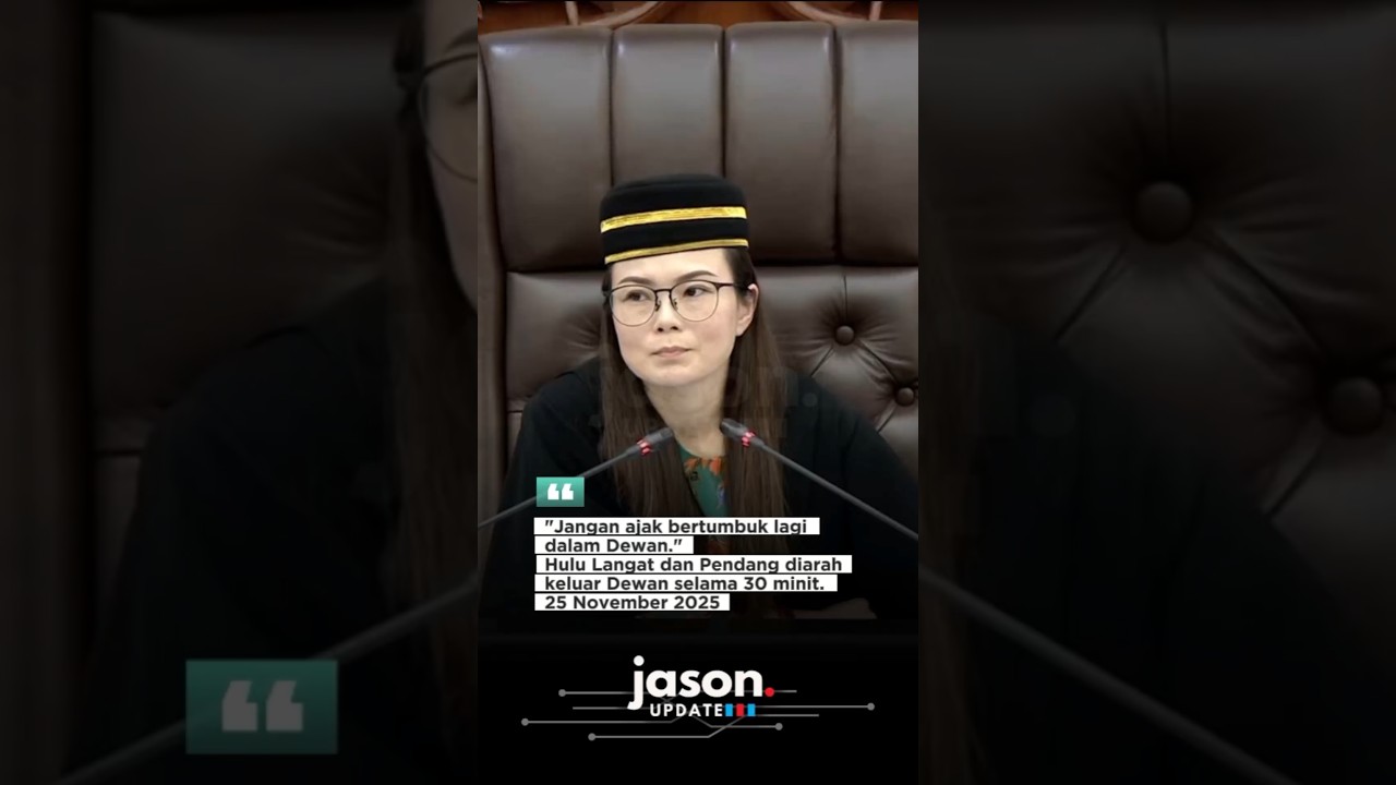"Jangan ajak bertumbuk lagi dalam Dewan.", Hulu Langat dan Pendang diarah keluar Dewan 30 minit