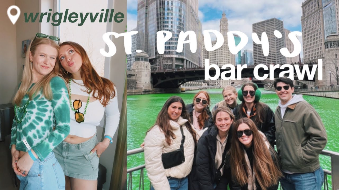 what st. patrick's day in chicago is really like -- a weekend vlog