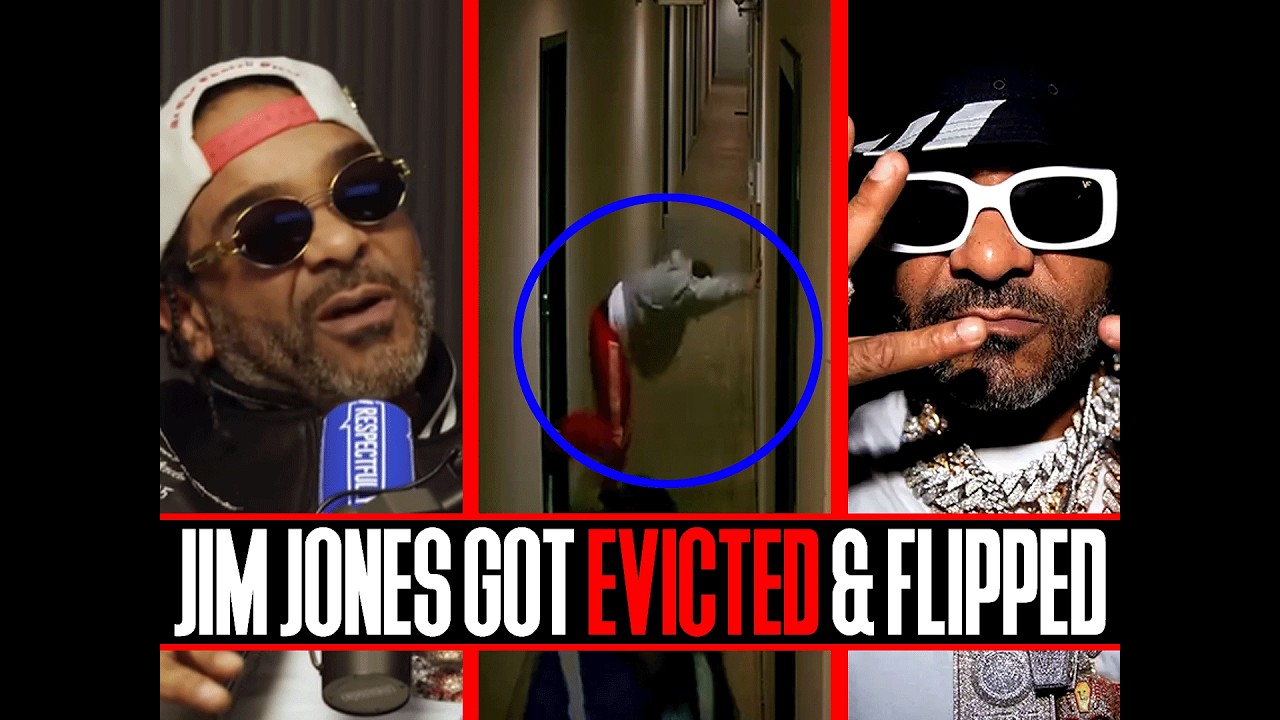 Dipset's Jim Jones CRASHED OUT After Getting Evicted From Lets Rap About It Podcast Studio