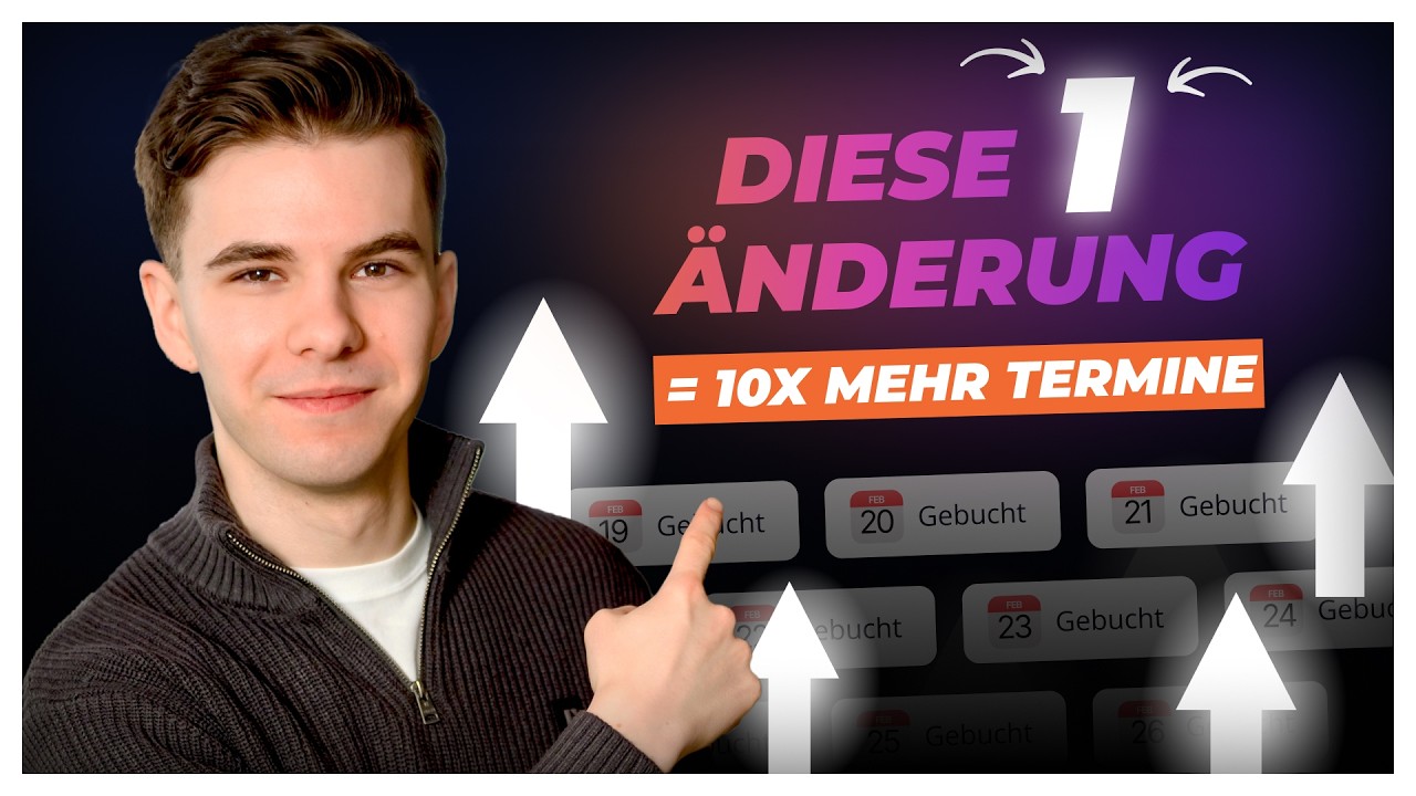 10x mehr Termine: Die 1 Änderung, die alles gedreht hat (gleicher Ad-Spend)