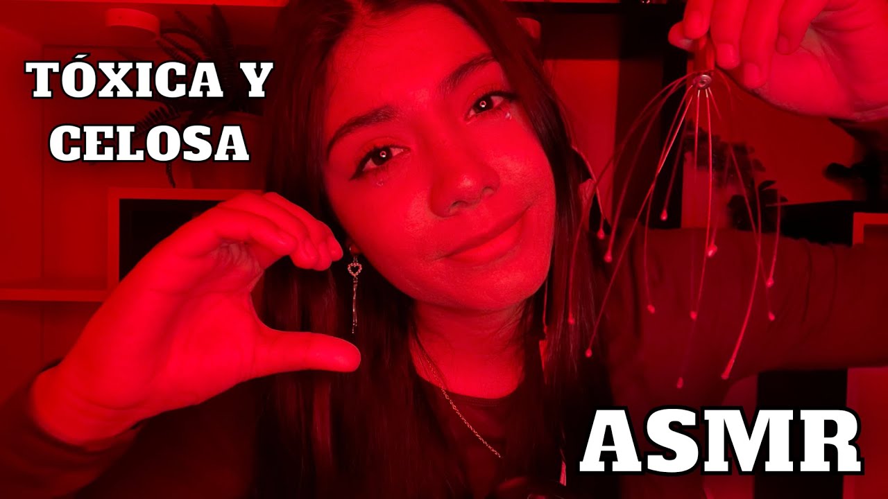 ASMR ESPAÑOL / Tu NOVIA TÓXICA Y CELOSA te AYUDA a DORMIR (roleplay)