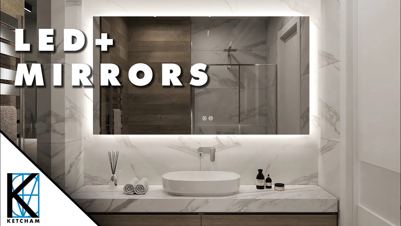 LED+ Mirrors - Ketcham Medicine Cabinets
