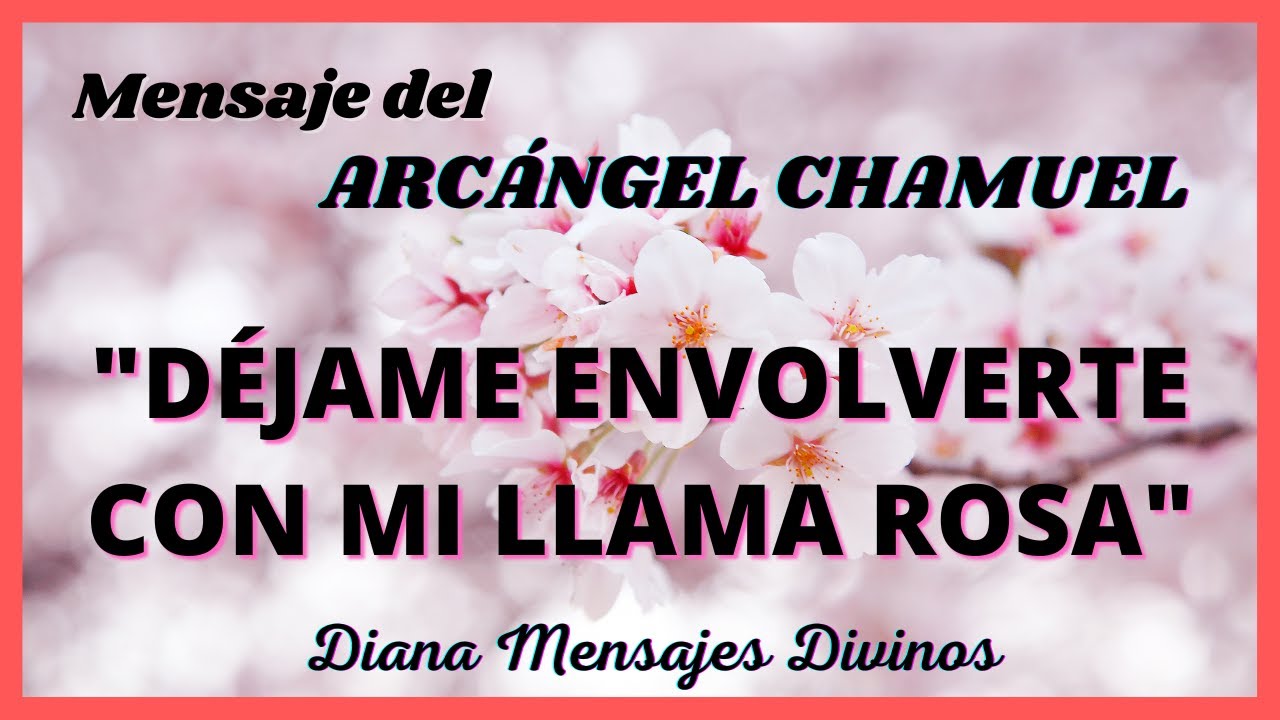Mensaje del ARC&Aacute;NGEL CHAMUEL para ti hoy 💗 Diana Mensajes Divinos